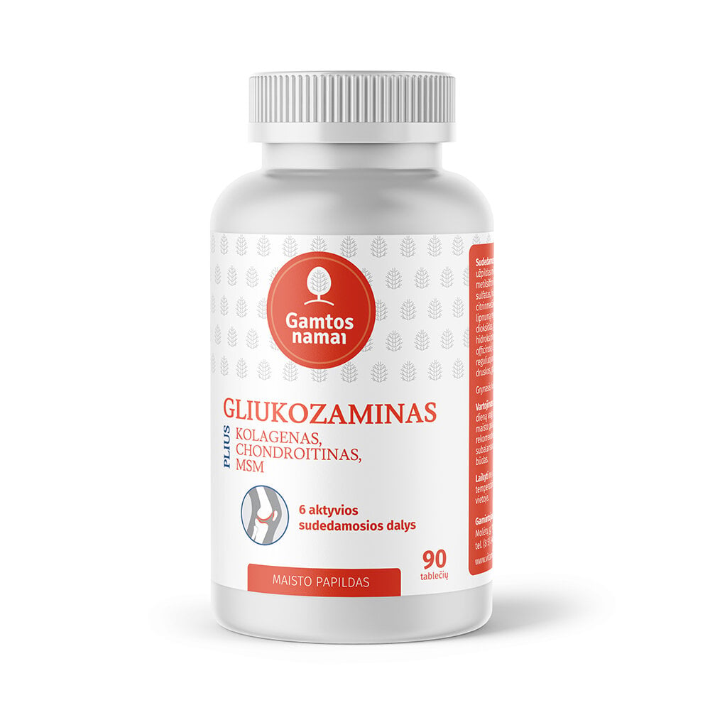 gliukozamino ir chondroitino maitinimo sistema atsiliepimai